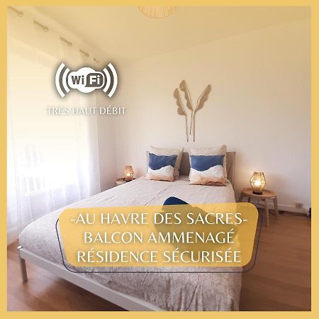 Ferienwohnung Au Havre Des Sacres - Balcon - Proximite Centre Reims Exterior foto